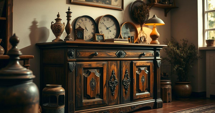 Aparador de Madeira Antigo: Como Escolher e Valorizar Este M&oacute;vel Cl&aacute;ssico