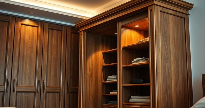 Arm&aacute;rio de Madeira para Quarto: Eleg&acirc;ncia e Funcionalidade para Seu Espa&ccedil;o