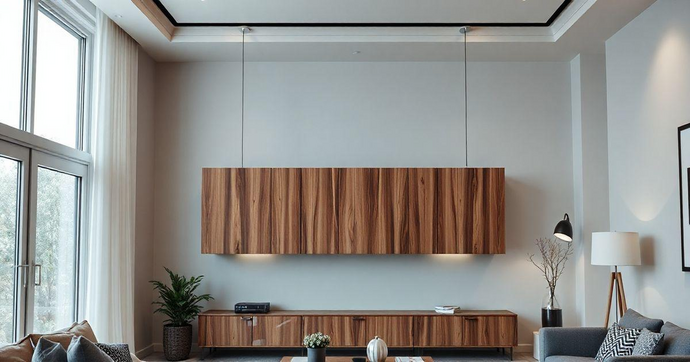 Arm&aacute;rio Suspenso De Madeira: Estilo e Praticidade