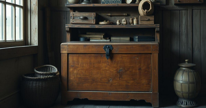 Ba&uacute; de Madeira R&uacute;stico: 7 Ideias para Decorar sua Casa