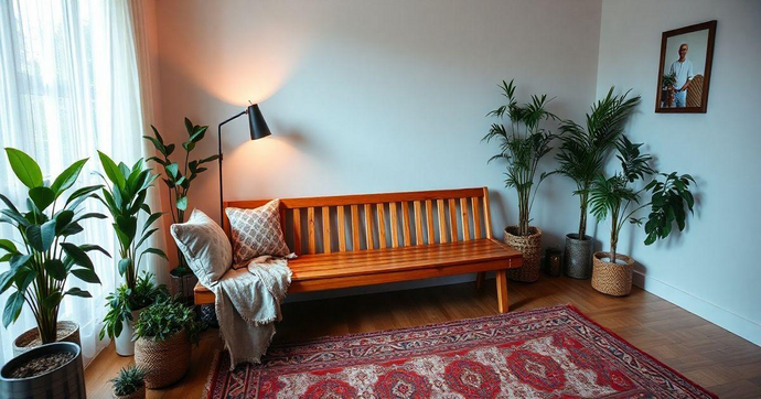 Banco de madeira comprido: 7 Ideias para Decorar sua Casa