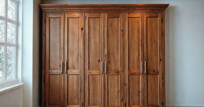 Guarda Roupa de Madeira R&uacute;stica: Estilo e Durabilidade