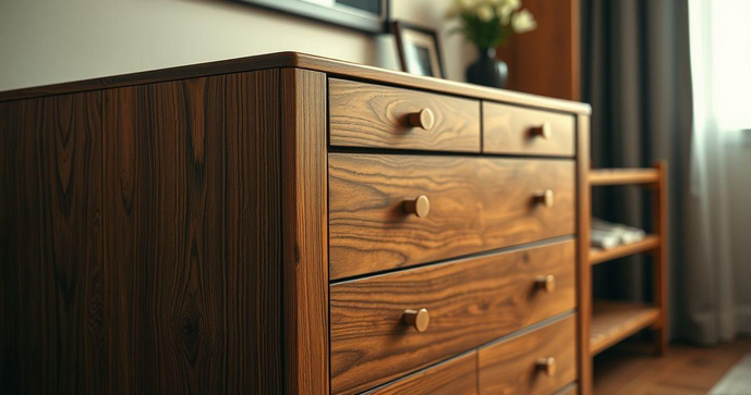 C&ocirc;moda de Madeira Maci&ccedil;a com Sapateira