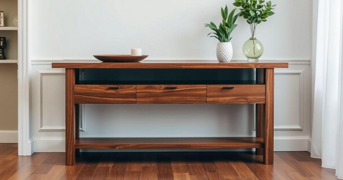 Aparador de Madeira com Vidro: Estilo e Funcionalidade