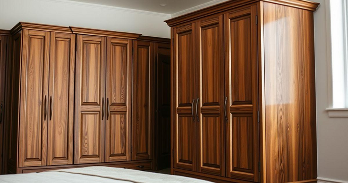 Arm&aacute;rio de Quarto em Madeira Maci&ccedil;a: Escolha a Op&ccedil;&atilde;o Ideal para Seu Espa&ccedil;o