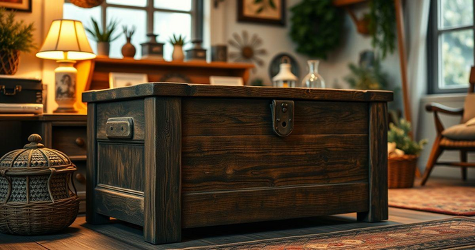 Descubra as Vantagens do Ba&uacute; de Madeira R&uacute;stico para sua Decora&ccedil;&atilde;o