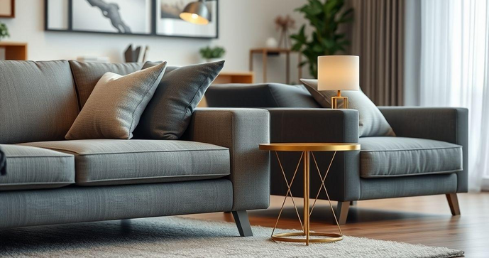 Aparador lateral para sof&aacute;: como escolher o ideal para sua sala de estar