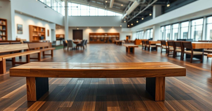 Banco de madeira comprido: descubra como escolher o ideal para sua casa