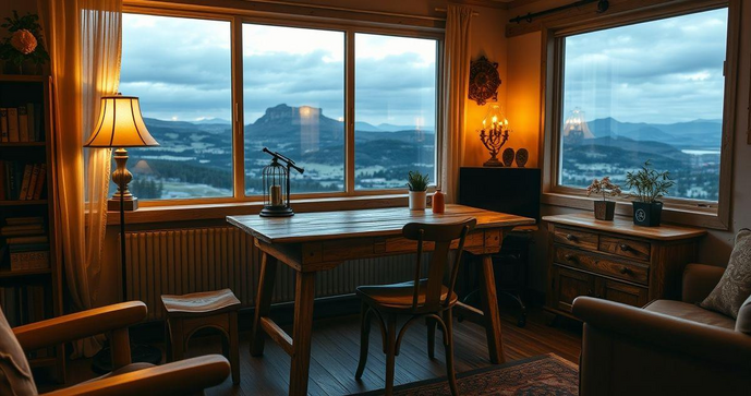 Como Escolher a Escrivaninha de Madeira R&uacute;stica Ideal para Seu Espa&ccedil;o