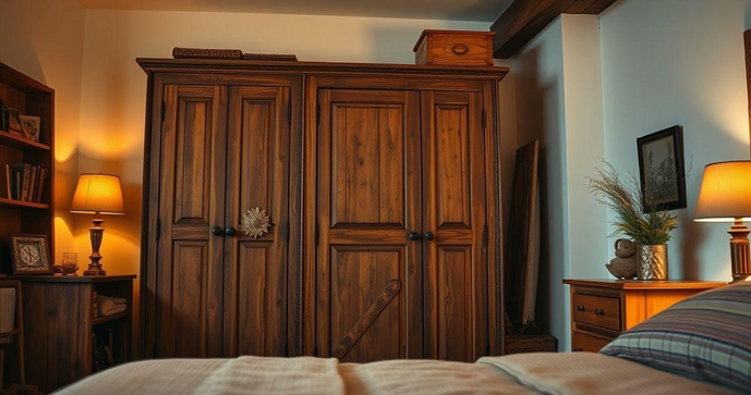 Como Escolher o Guarda Roupa de Madeira R&uacute;stica Perfeito para Seu Espa&ccedil;o