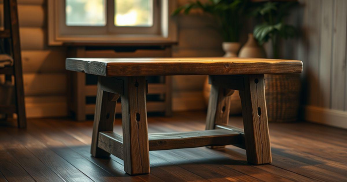 Descubra a Mesa de Madeira R&uacute;stica Pequena Perfeita para Seu Espa&ccedil;o