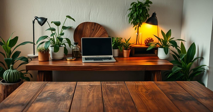 Escrivaninha de Madeira de Demoli&ccedil;&atilde;o como Escolha Sustent&aacute;vel e Estilosa