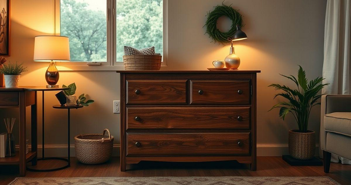 Gaveteiro de madeira maci&ccedil;a: como escolher o modelo ideal para sua decora&ccedil;&atilde;o