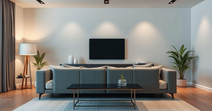 Aparador atr&aacute;s do sof&aacute; &eacute; a solu&ccedil;&atilde;o perfeita para otimizar seu espa&ccedil;o e decorar com estilo